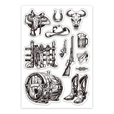 Custom PVC Plastic Clear Stamps DIY-WH0448-0687-1