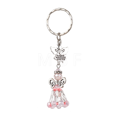 Glass Beaded Keychains KEYC-MZ00031-01-1