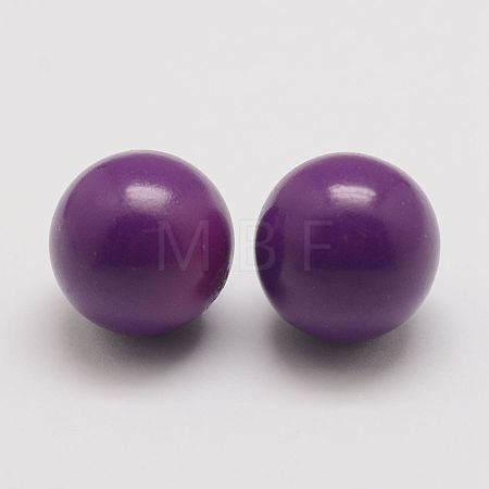 Brass Chime Ball Beads Fit Cage Pendants KK-G298-16mm-08-1