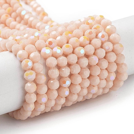 Opaque Glass Beads Strands LS-EGLA-A035-P4mm-L05-1