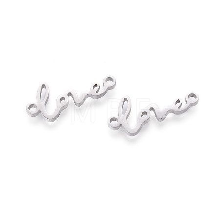 Non-Tarnish 201 Stainless Steel Links X-STAS-F231-096P-1