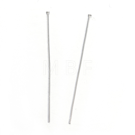 Tarnish Resistant 304 Stainless Steel Flat Head Pins STAS-E147-10P-1