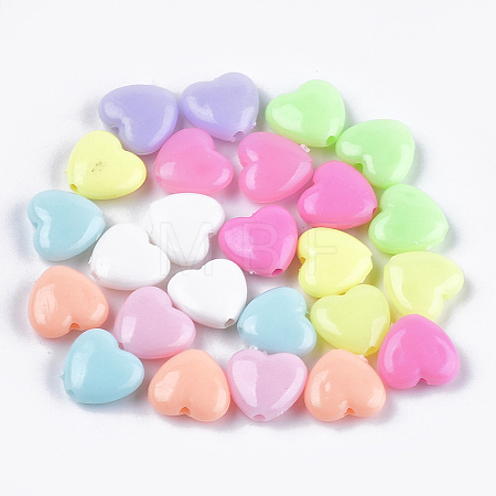Opaque Acrylic Beads MACR-S296-61-1