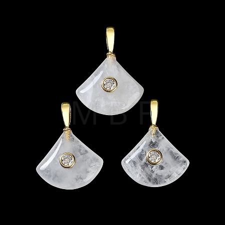 Natural Quartz Crystal Pendants GG-CBA1AE1-01G-08-1