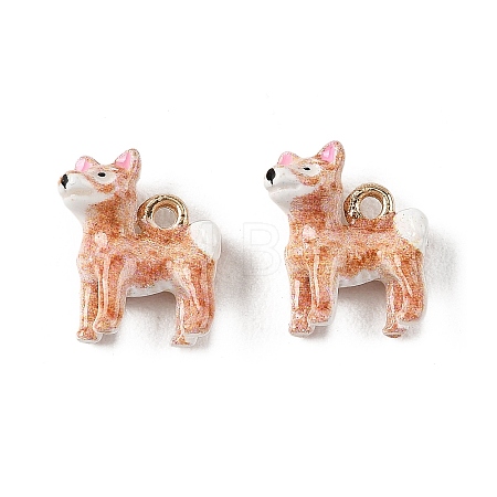 Alloy Enamel Pendants FIND-G115-01-1