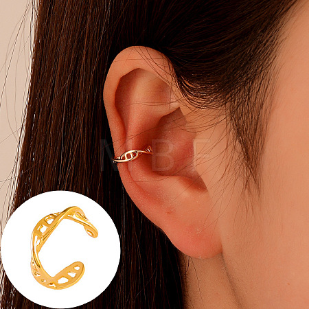 Brass Cuff Earrings for Women WGCA6F2-04-1