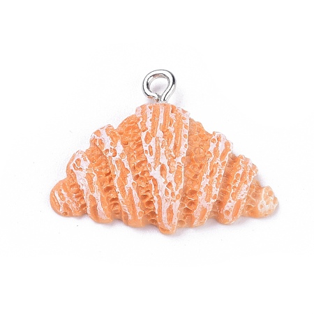 Resin Pendants RESI-K009-08P-1