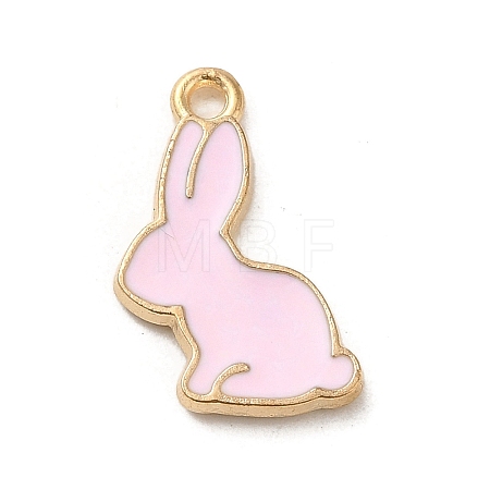 Alloy Enamel Pendants ENAM-E064-06KCG-01-1