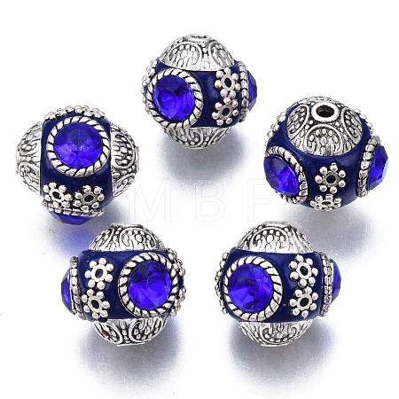 Handmade Indonesia Round Beads IPDL-R400-16-1