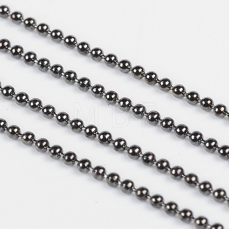 Iron Ball Bead Chains CHB001Y-B-1