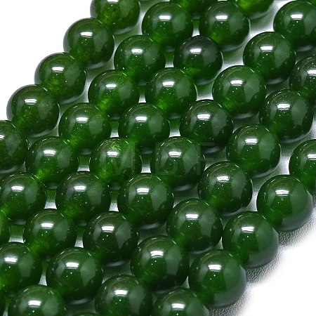 Natural Malaysia Jade Beads Strands G-L645-C01-8mm-05-1