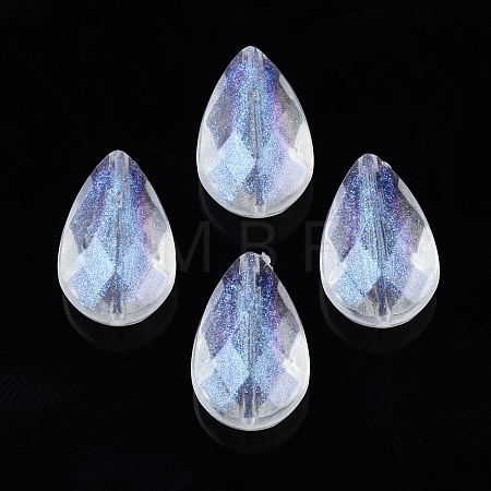 Transparent Acrylic Beads OACR-N008-102-1