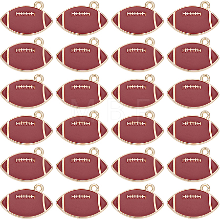 30Pcs Alloy Enamel Pendants FIND-SC0022-79-1