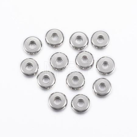 Tarnish Resistant 304 Stainless Steel Spacer Beads STAS-H376-47-1