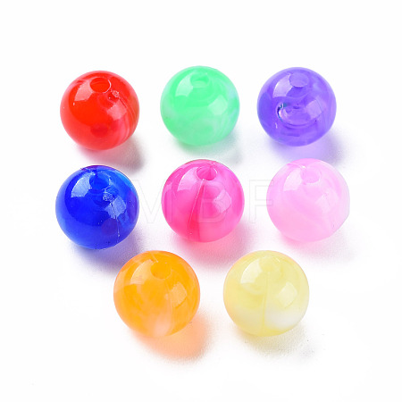 Acrylic Beads MACR-S375-001B-M-1