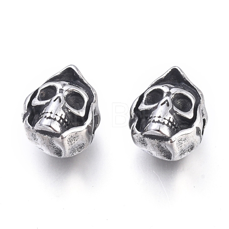 Halloween 304 Stainless Steel Beads STAS-F243-19AS-1