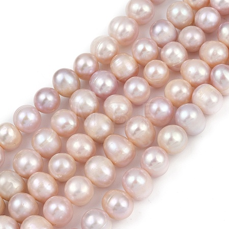 Natural Cultured Freshwater Pearl Beads Strands PEAR-I007-07Z-05A-1