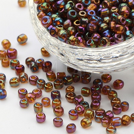 6/0 Round Glass Seed Beads SEED-US0003-4mm-162C-1
