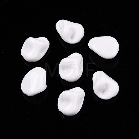 Opaque Acrylic Beads OACR-N137-62-1