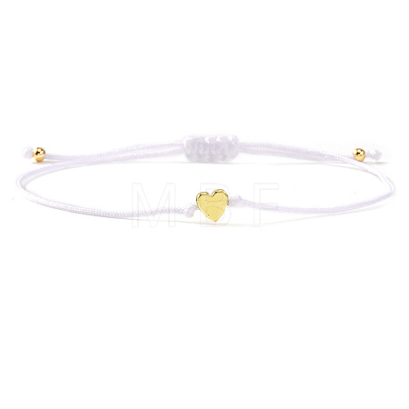 Valentine's Day Nylon Cord Braided Bracelets VO3472-7-1
