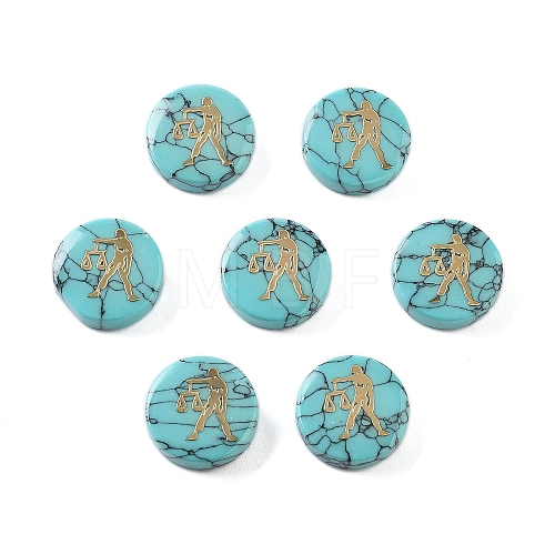 Synthetic Turquoise Beads G-F775-C09-1