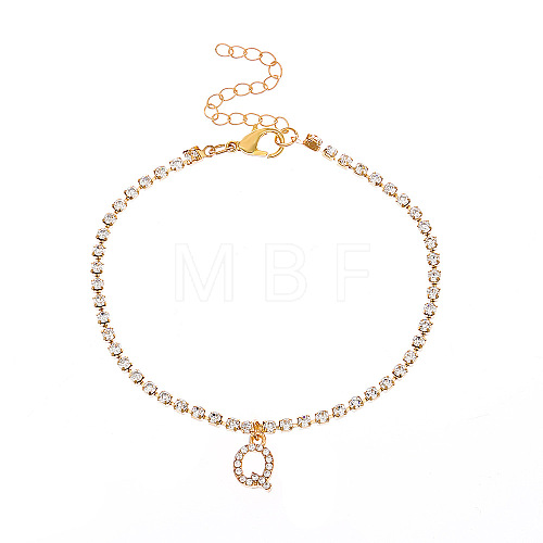 Fashionable and Creative Rhinestone Anklet Bracelets DA6716-17-1