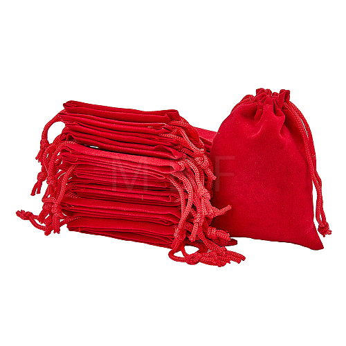 Velvet Cloth Drawstring Bags TP-HY0001-08-1