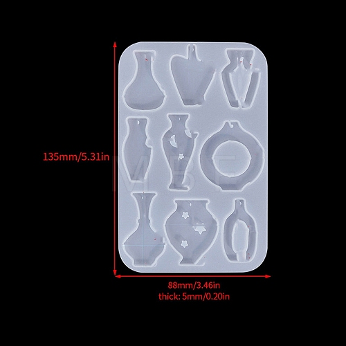 Food Grade DIY Silicone Pendant Molds PW-WG86182-01-1