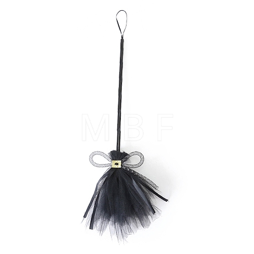 Halloween Witch Broom Ornament PW-WG20721-05-1