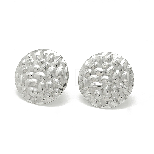304 Stainless Steel Stud Earring Findings X-STAS-Q225-02A-1