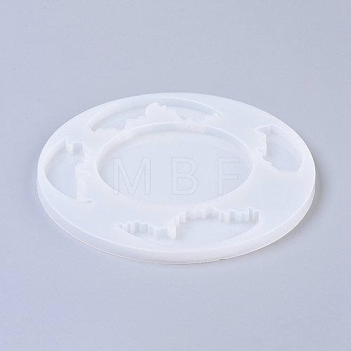 Cup Mat Silicone Molds DIY-G011-08-1