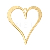 Rack Plating Alloy Big Pendants X-FIND-U011-02G-1