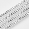 304 Stainless Steel Rhinestone Strass Chains STAS-T055-12P-2