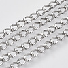 Tarnish Resistant 304 Stainless Steel Curb Chains STAS-R100-17-4