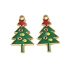 304 Stainless Steel Enamel Pendants STAS-L300-012G-28-1