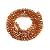 Electroplate Glass Beads Strands EGLA-A044-T3mm-A04-3