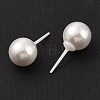 Hypoallergenic Bioceramics Zirconia Ceramic Stud Earrings EJEW-C111-13A-2