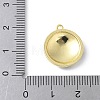 Brass Enamel Pendants KK-K399-12G-01-3