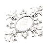 Alloy Cabochon Settings X-PW-WGAB9EB-12-2