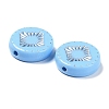 Opaque Acrylic Beads LS-OACR-G016-07E-3
