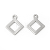 201 Stainless Steel Charms X-STAS-F192-025P-2