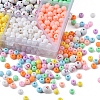DIY Round Letter Beads Bracelet Making Kit DIY-YW0004-96-4