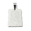 Religion Theme 304 Stainless Steel Pendants STAS-F336-03P-1