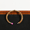 Pencil Design Alloy Enamel Cuff Bangles FS-WG7604E-01-5