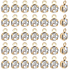 50Pcs Brass Pendants KK-BBC0025-91C-7