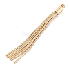 Brass Big Tassel Pendants KK-N256-13G-2