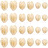 100Pcs 3 Styles Dyed Synthetic Coral Beads CORA-SC0001-25-7