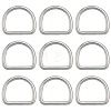 304 Stainless Steel D Rings STAS-CP0001-05B-6