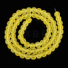 Transparent Glass Beads Strands X-GLAA-T032-T6mm-MD12-3