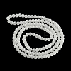Baking Paint Imitation Jade Glass Round Bead Strands LS-DGLA-Q021-6mm-01-5